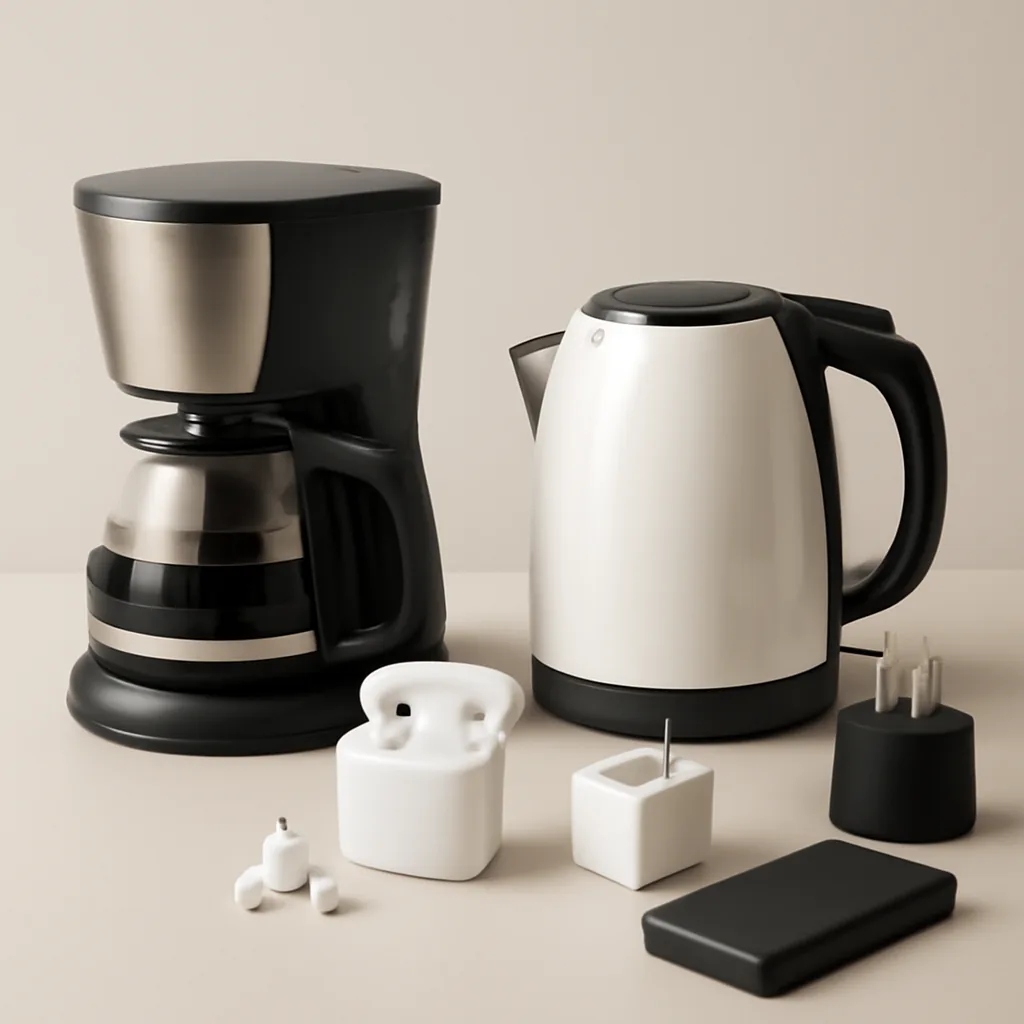 clean ecommerce product display featuring kitchen appliances, wireless